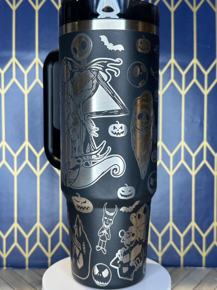 ✨ Stitch 40oz Stainless Steel Car Mug