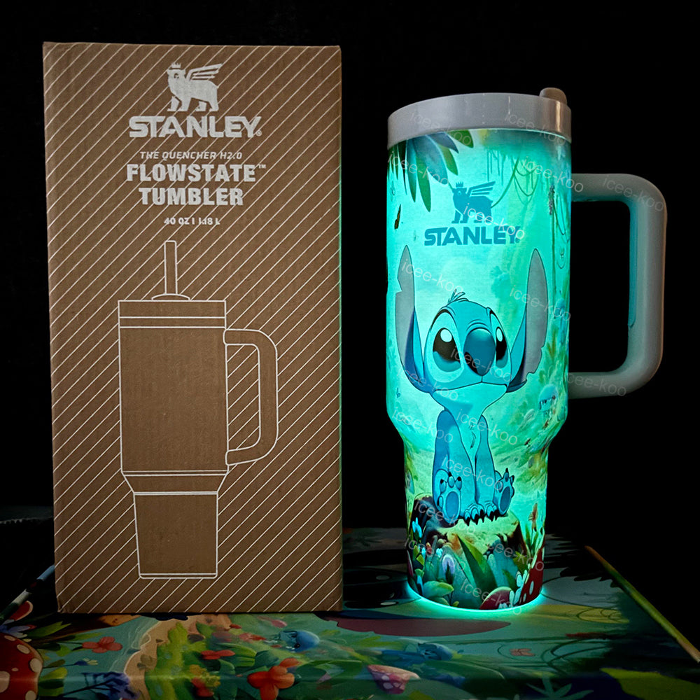 🌌 Limited Edition Jack & Sally 40oz Stainless Steel Travel Cup